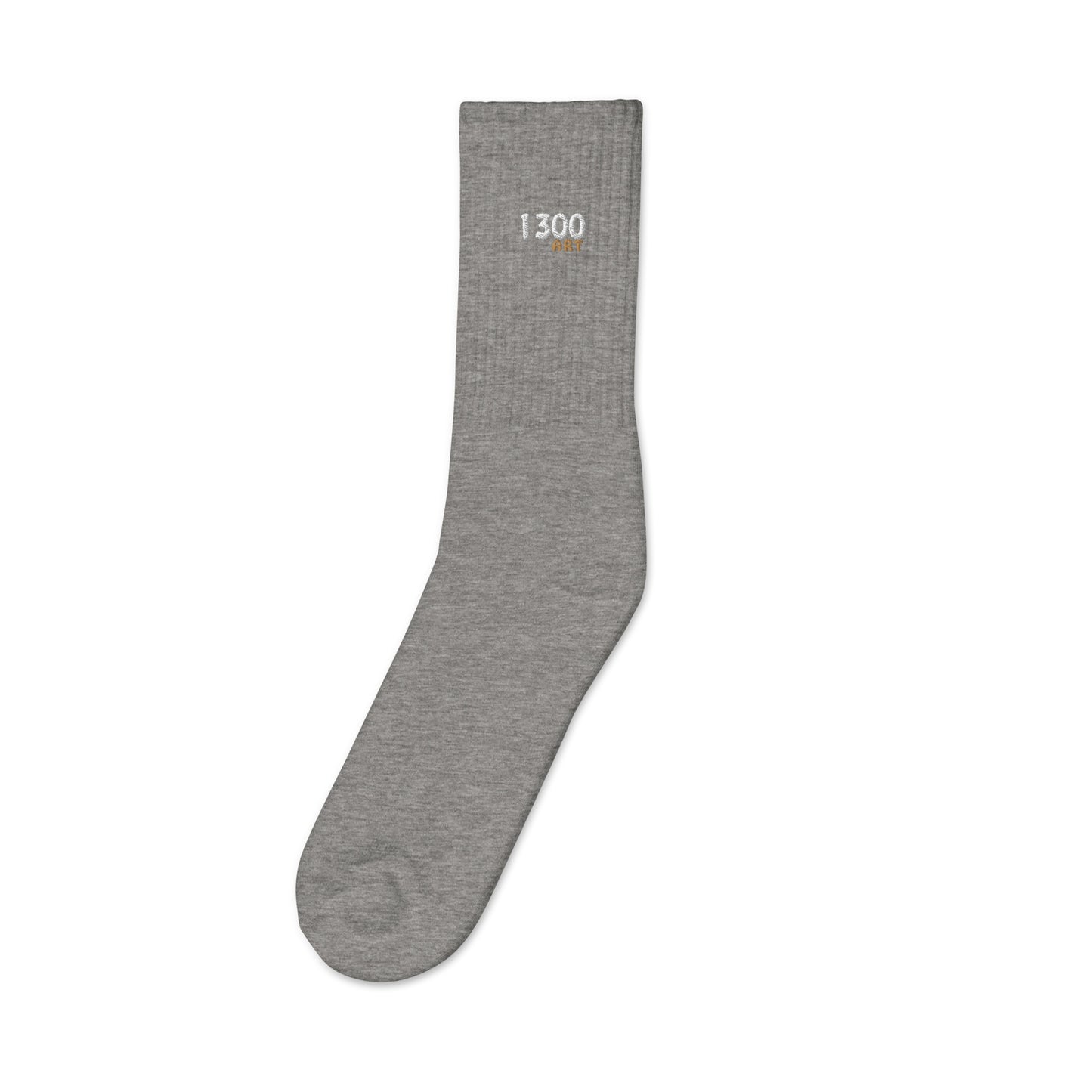 "1300 ART" Embroidered socks