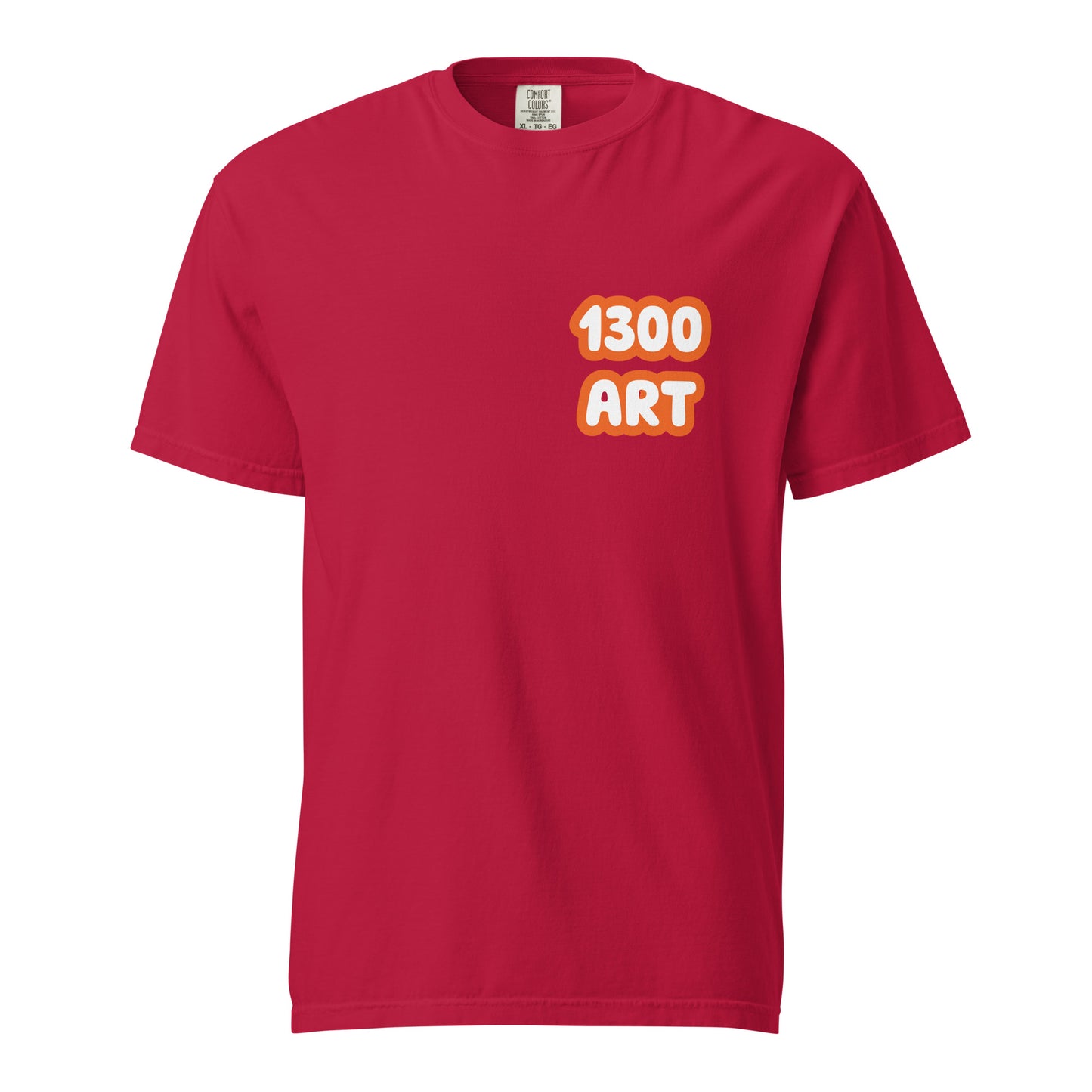 "1300 ART" Unisex heavyweight t-shirt